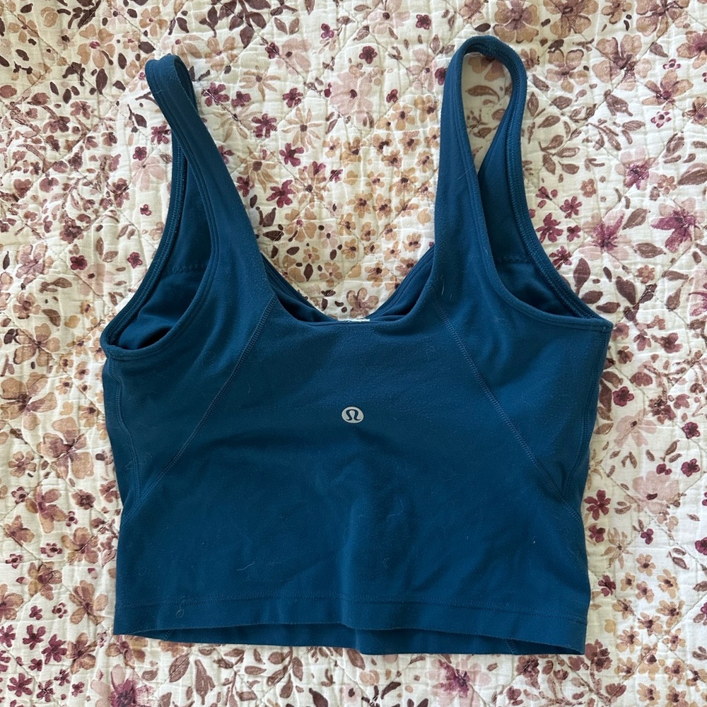 Blue Lululemon align tank